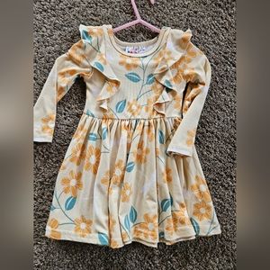 Dot Dot Smile Ruffle Dress Dragonfly 12-24